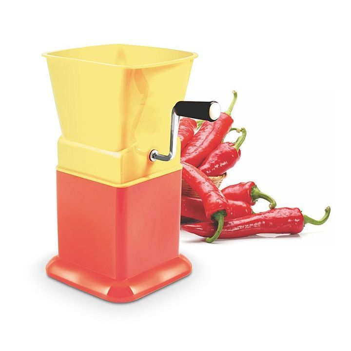 Nita red yallow chilly cutter plastic uploaded by Khodiyar plastic on 12/15/2020