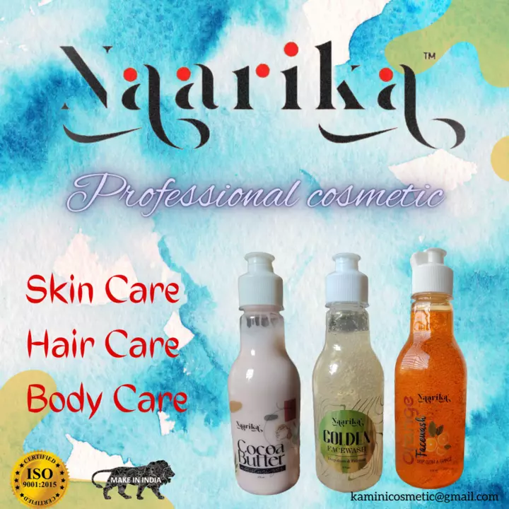 Naarika Skincare professional cosmetic products  uploaded by Kamini Cosmetic on 9/13/2022