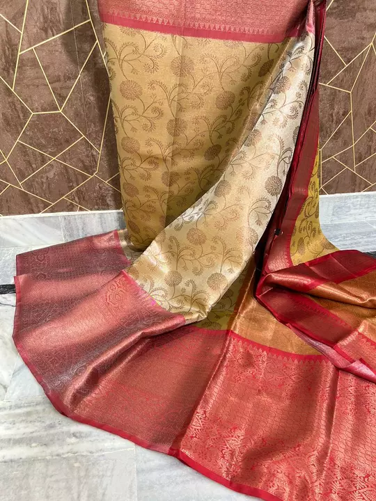 Banarasi fancy tissu silk saree  uploaded by business on 9/13/2022