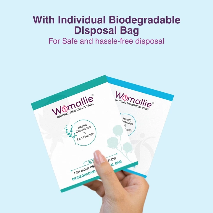 Womallie Organic cotton Sanitary pads pack of 30 uploaded by business on 9/13/2022