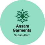 Business logo of Ansara garments