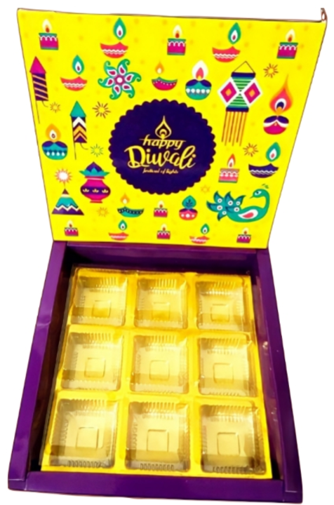 Handmade Diwali Celebration Chocolate Gift. uploaded by Jaya Lakshmi Enterprises on 9/13/2022