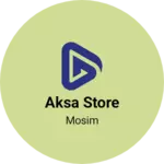 Business logo of Aksa store