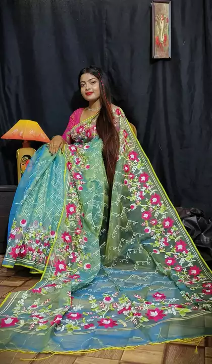 Post image We are handloom saree manufacturer and wholesaler  we provide always best quality products 

Exclusive collection always available here with wholesale price 

For more information about our bulk purchase and one piece available 

🪀☎️Contact number 7864059790

#Handblockprint #linen #gheechasilk #purekhadi #chiffon #paithani #kathastitch #slubsilk #fancypartywearsaree #orgenjabanarasi #jorjet #cottonsilk #embroided #gorod #modalsilk #bengalsaree #dhakai