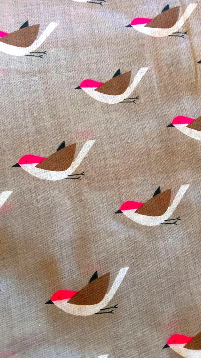 Parot cotton print uploaded by business on 9/13/2022