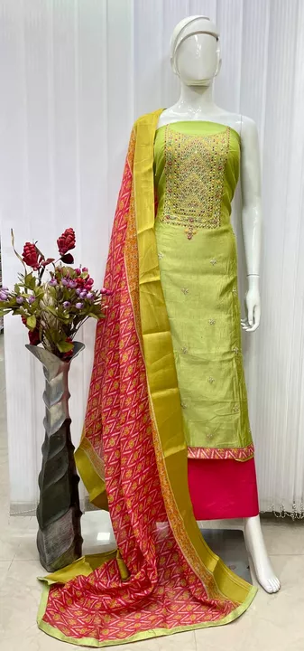 Salwar material  uploaded by Sri jyothsna boutique  on 9/13/2022
