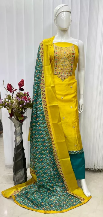 Salwar material  uploaded by Sri jyothsna boutique  on 9/13/2022