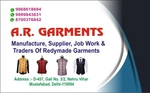 Business logo of AR Garments