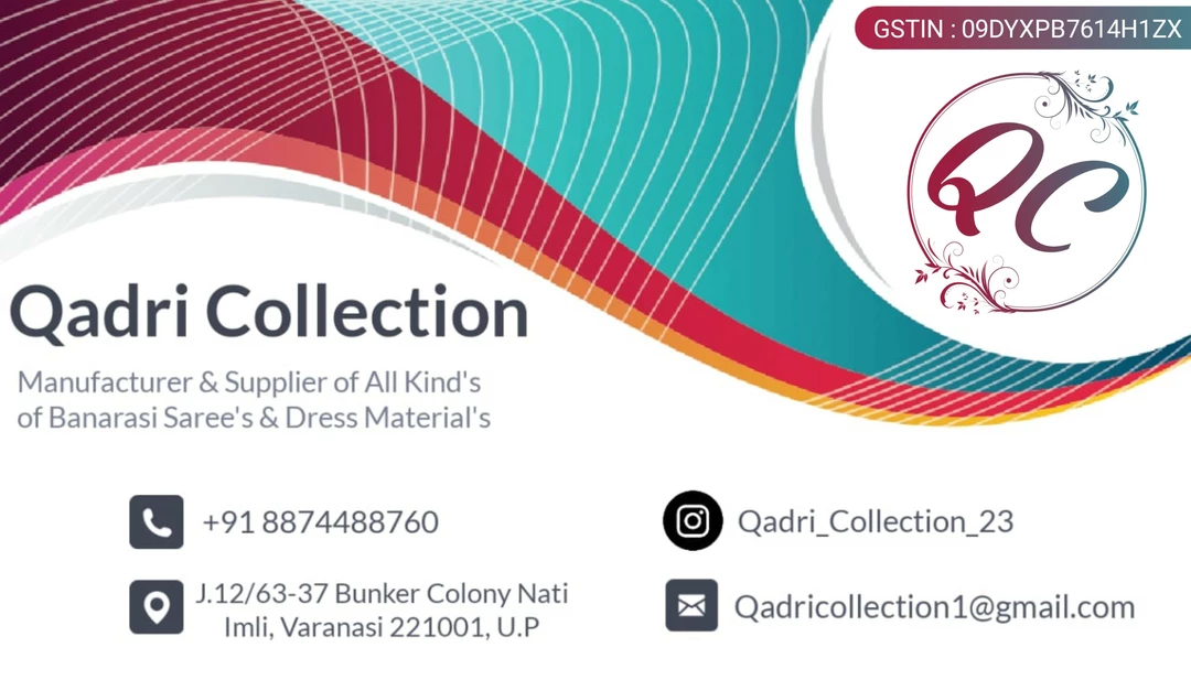 Visiting card store images of Qadri Collection