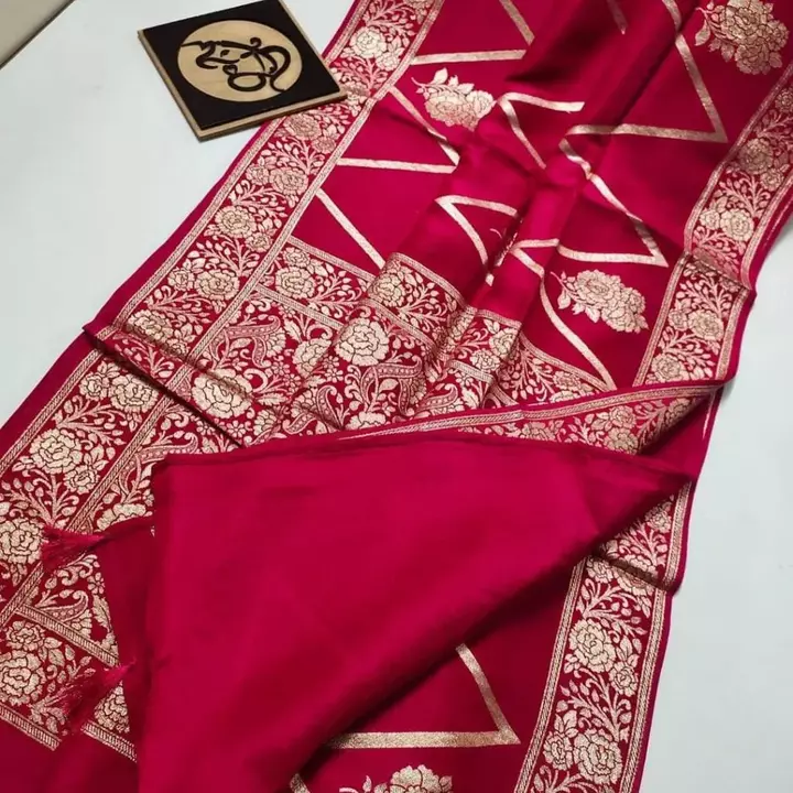 Banarasi Georgette Fancy Saree uploaded by Qadri Collection on 9/13/2022