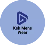 Business logo of KSK mens wear