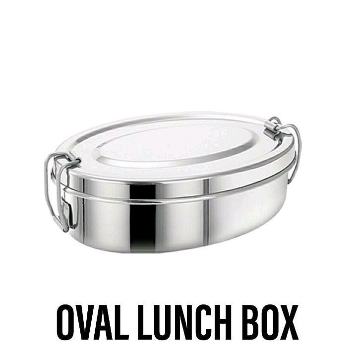 Oval Lunch Box uploaded by SAVITHA METAL on 6/26/2020