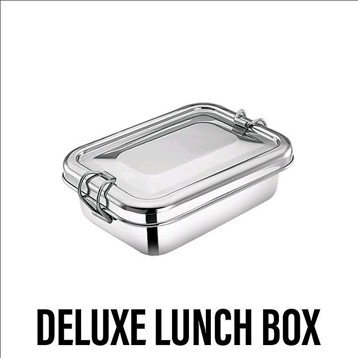 Deluxe lunch box uploaded by SAVITHA METAL on 6/26/2020