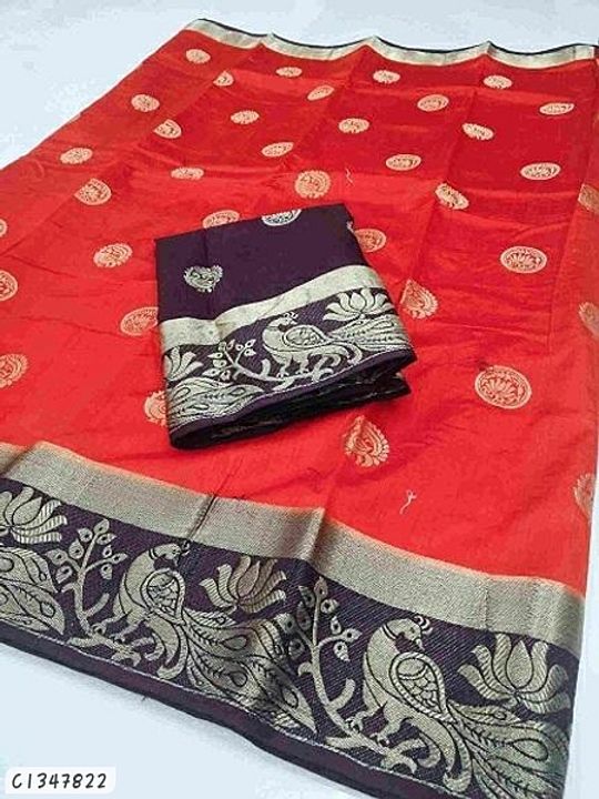 Gorgeous woven Kanjivaram silk Saree with peacock borders  uploaded by Itsnewfashion_ on 12/15/2020