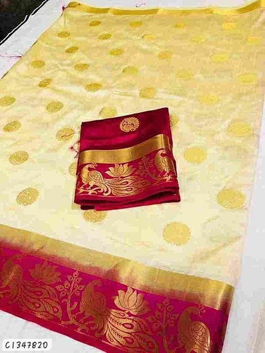 Gorgeous woven Kanjivaram silk Saree with peacock borders  uploaded by business on 12/15/2020