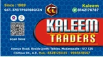 Business logo of KALEEM TRADERS
