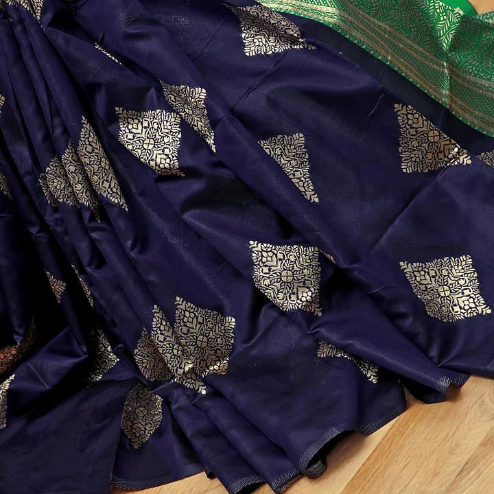 Soft Lichi Silk Saree uploaded by Fashion Factory.IN on 12/15/2020