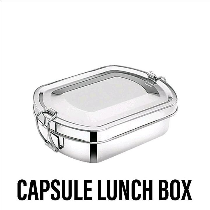 Capsule lunch box uploaded by SAVITHA METAL on 6/26/2020