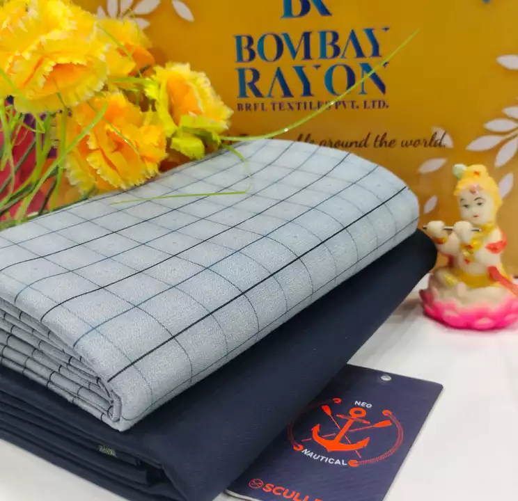 Men's shirt fabrics uploaded by Khodiyar cotton hub on 9/14/2022