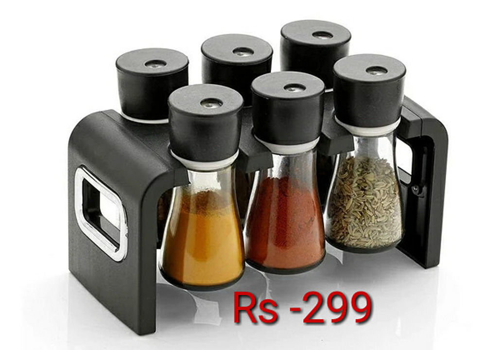 6pc spice rack uploaded by Rainbow Services on 6/26/2020
