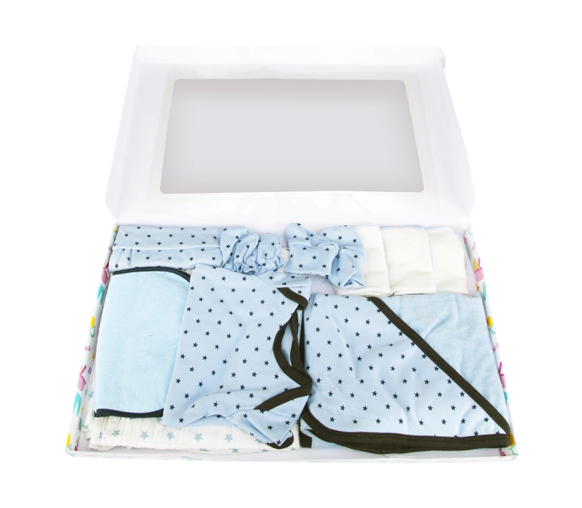 New born baby gift set (pack of 11 pcs)  uploaded by Mbi retail pvt. Ltd. on 9/14/2022