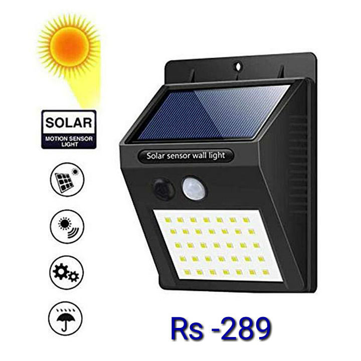 Solar led light with auto sensor uploaded by business on 6/26/2020