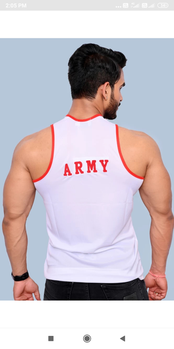 Product image with price: Rs. 99, ID: men-army-vest-be7b42bc