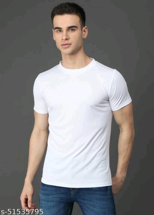Men solid round neck t shirt.. Available in 12-14 color.. Size - s m l xl xxl..  uploaded by business on 9/14/2022
