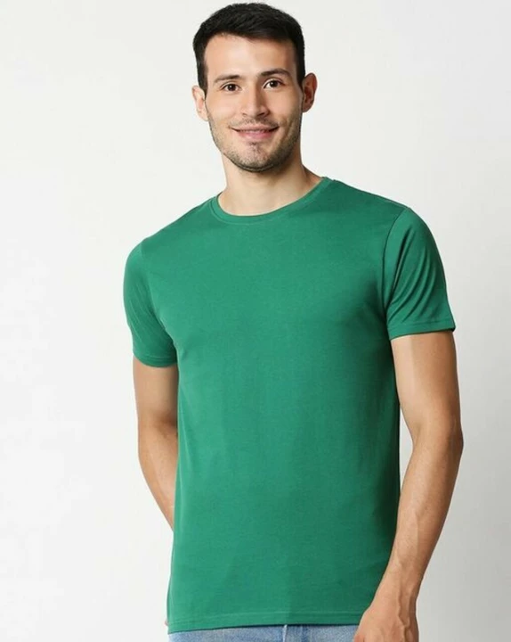 Men solid round neck t shirt.. Available in 12-14 color.. Size - s m l xl xxl..  uploaded by YOUR CHOICE on 9/14/2022