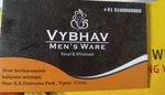 Business logo of Vybhav man's wear