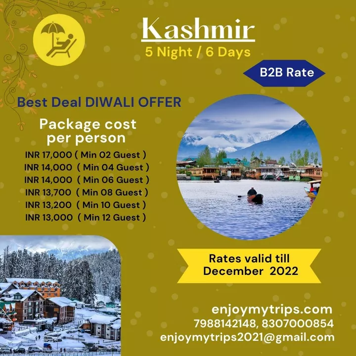 Kashmir  uploaded by Enjoy My Trips on 9/14/2022