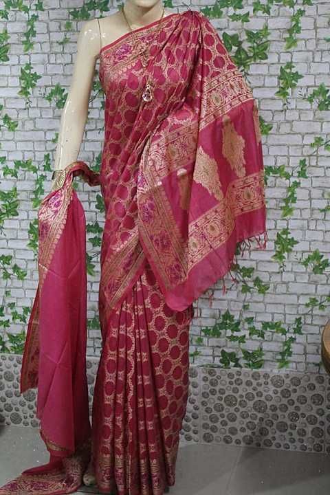 Linen silk saree uploaded by business on 12/16/2020