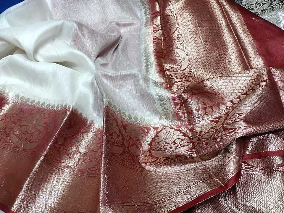 Linen silk saree uploaded by Israil textile industries on 12/16/2020