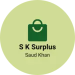 Business logo of S k surplus