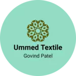 Business logo of Ummed Textile