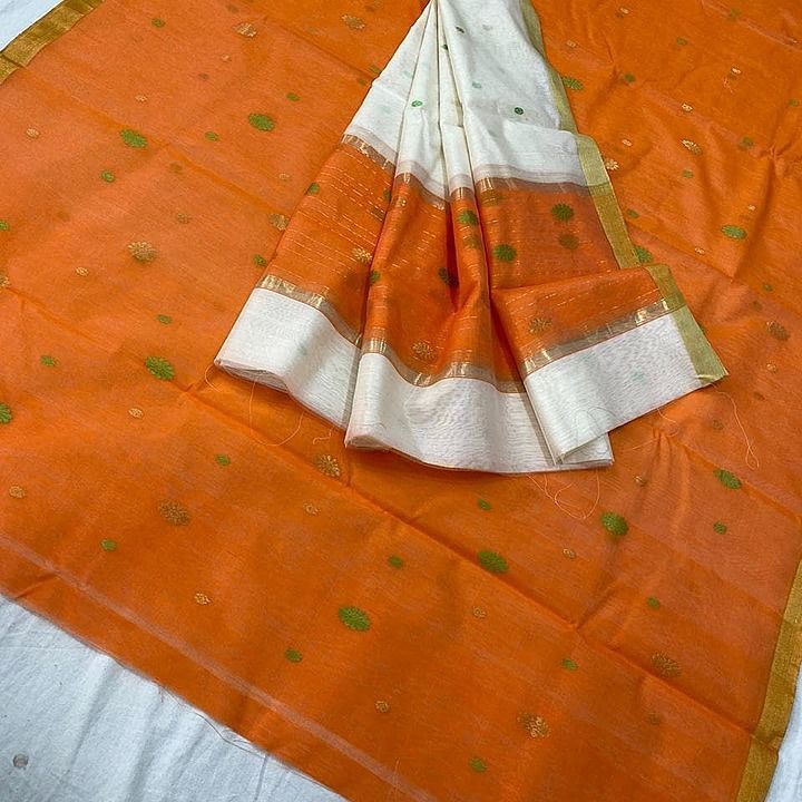 Chanderi handloom sut cotton silk uploaded by Chanderi handloom saree on 12/16/2020