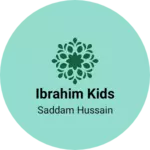 Business logo of Ibrahim kids