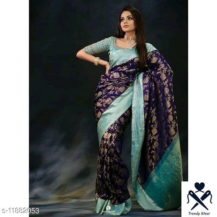 Banarasi silk saree uploaded by Trendy wear on 12/16/2020