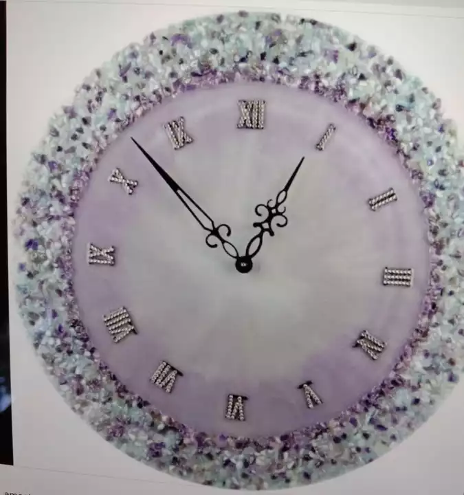 Resin clock  uploaded by Indian art on 9/14/2022