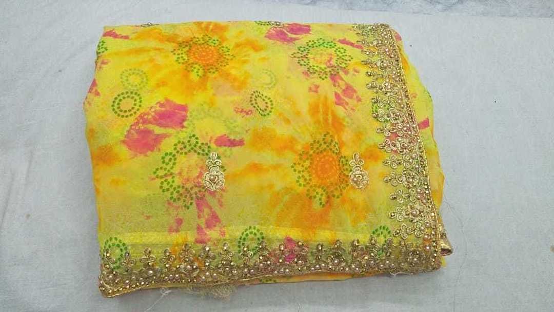 60 gram cloth c. Pallu Daimand work uploaded by business on 6/26/2020