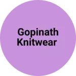 Business logo of Gopinath knitwear