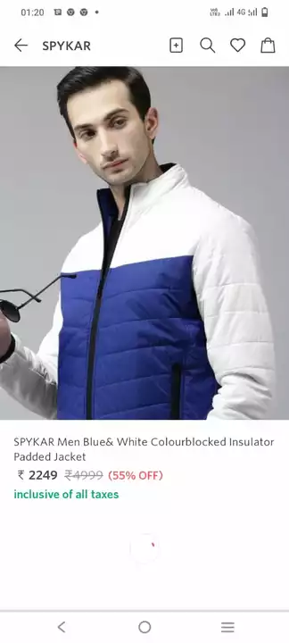 Spykar Mens jacket uploaded by business on 9/15/2022