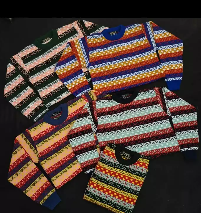 Mens print sweater  uploaded by Kavya garments on 9/15/2022