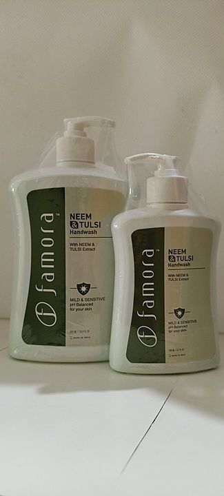 Hand wash ( Neem & tulsi )200ml/500ml uploaded by business on 12/16/2020