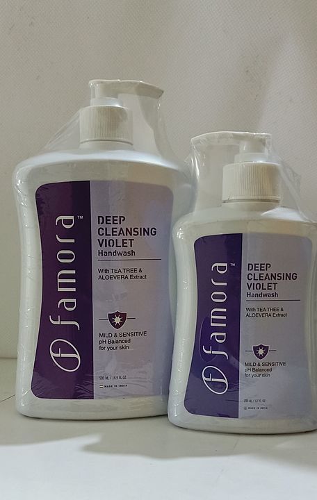Deep cleansing violet hand wash uploaded by business on 12/16/2020