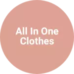 Business logo of All in one clothes