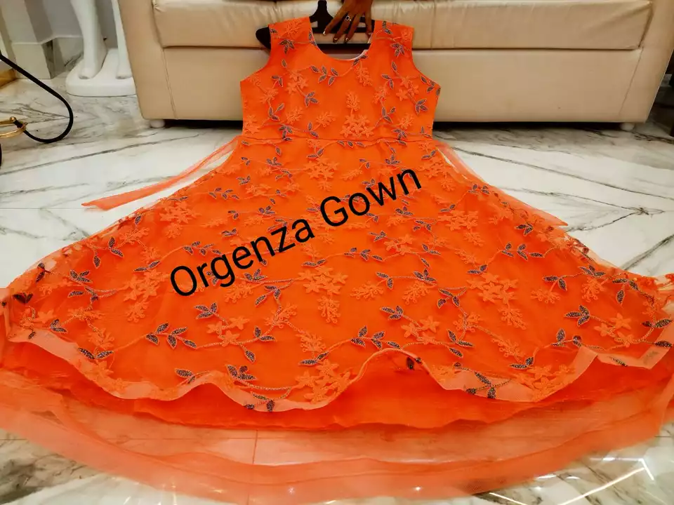 Organza gown uploaded by Jai gopal stor on 9/15/2022