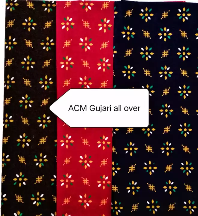 ACM Gujari All Over uploaded by Ajantacottonmills on 9/15/2022
