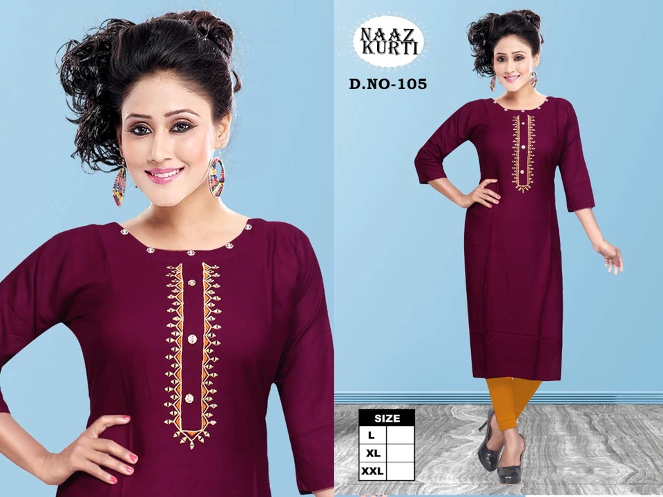 Manual mirror work kurti uploaded by business on 9/15/2022