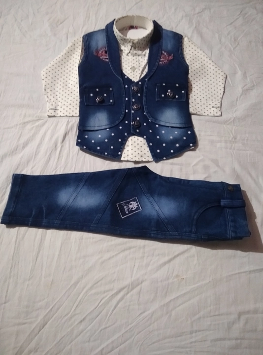 3 picess Jen's cotton suit kids  uploaded by GANI collection on 9/15/2022
